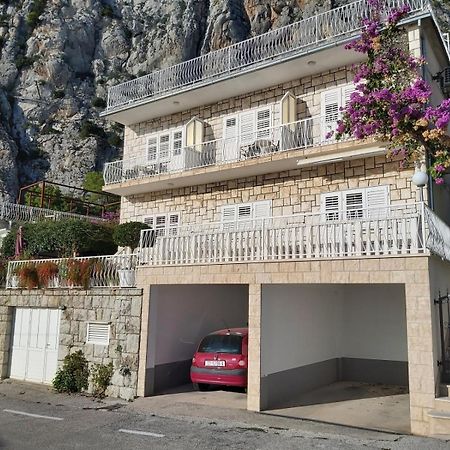 Apartment In Omis With Sea View, Balcony, Air Conditioning, Wi-Fi Ngoại thất bức ảnh