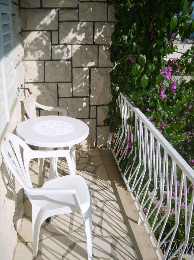 Apartment In Omis With Sea View, Balcony, Air Conditioning, Wi-Fi Ngoại thất bức ảnh